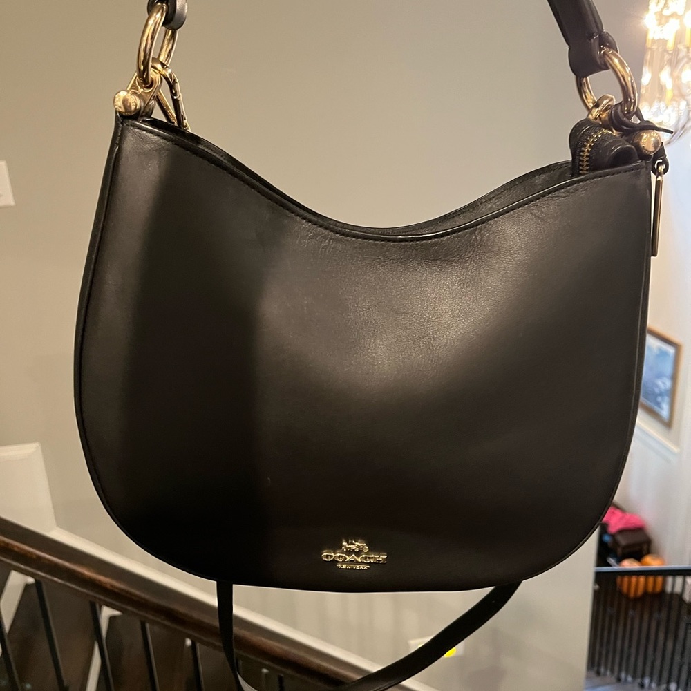 Coach all leather bag. New without tags